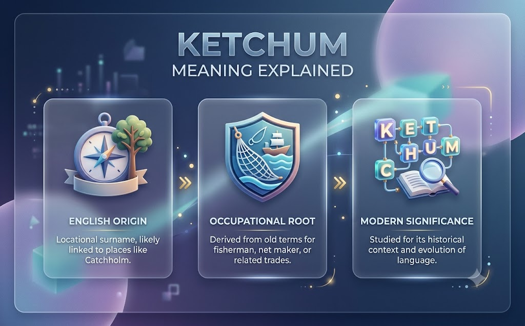 ketchum meaning explained