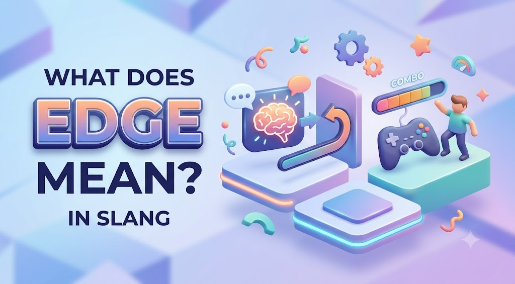 edge meaning slang