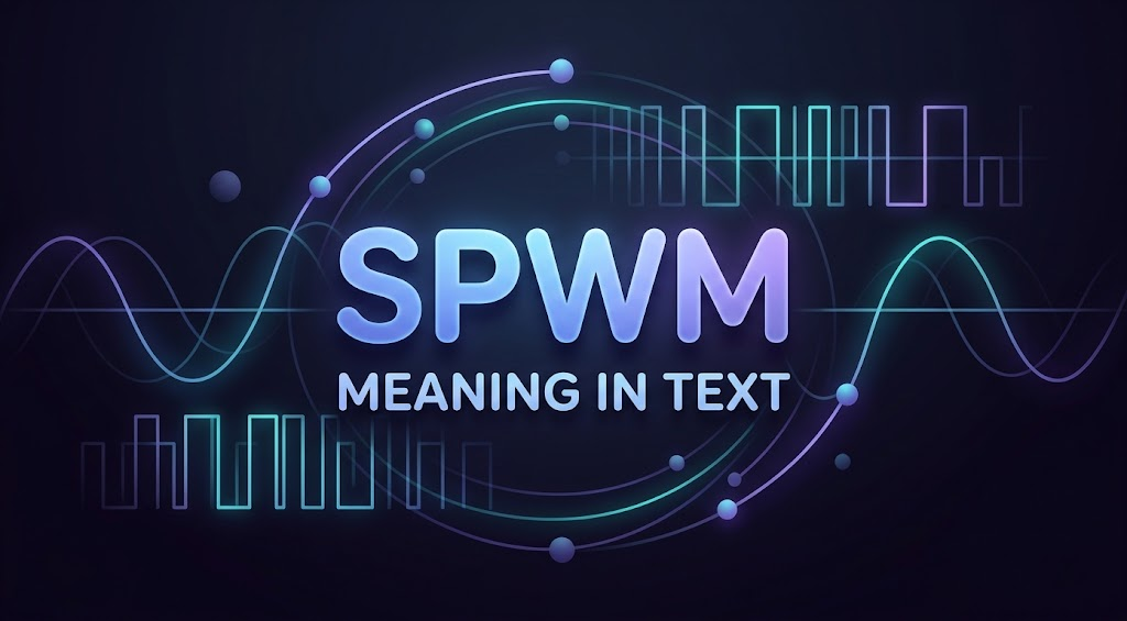 spwm meaning in text