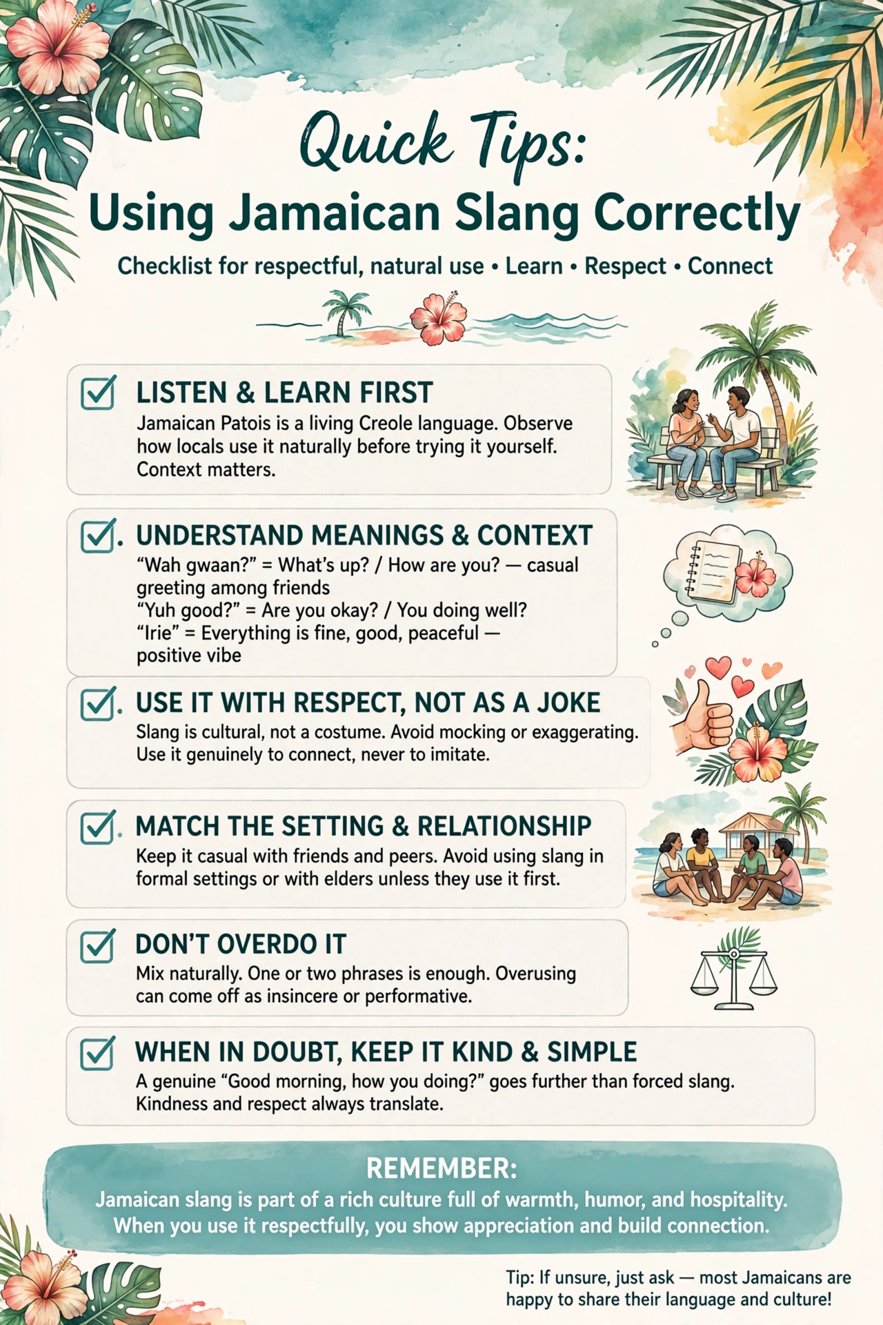 quick tips for using jamaican slang correctly