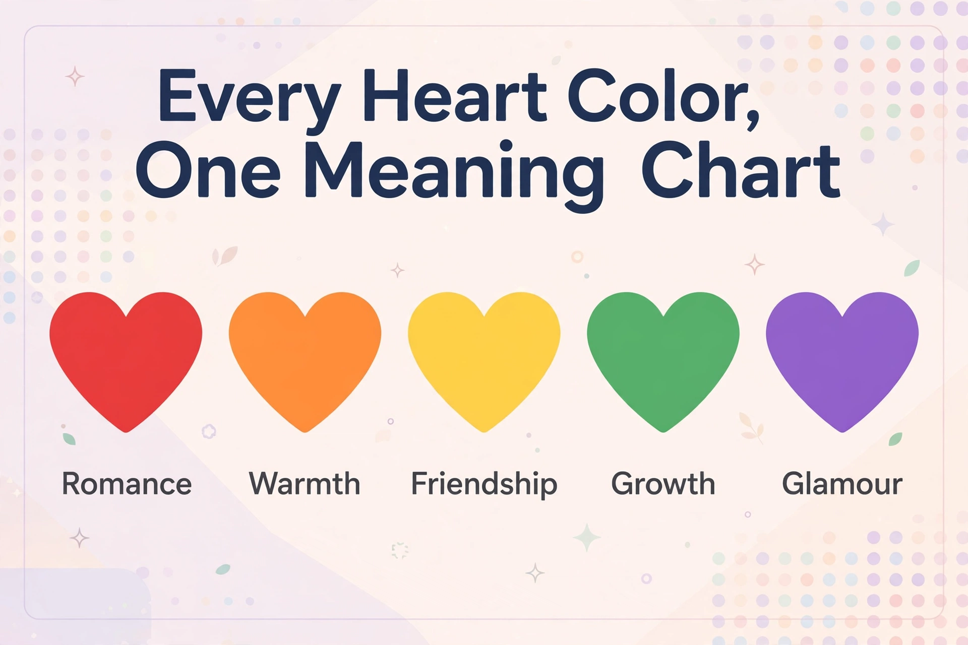 orange heart vs red heart emoji comparison