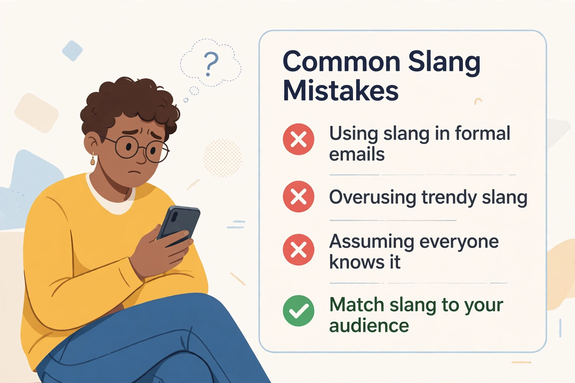 common mistakes when using slime meaning slang