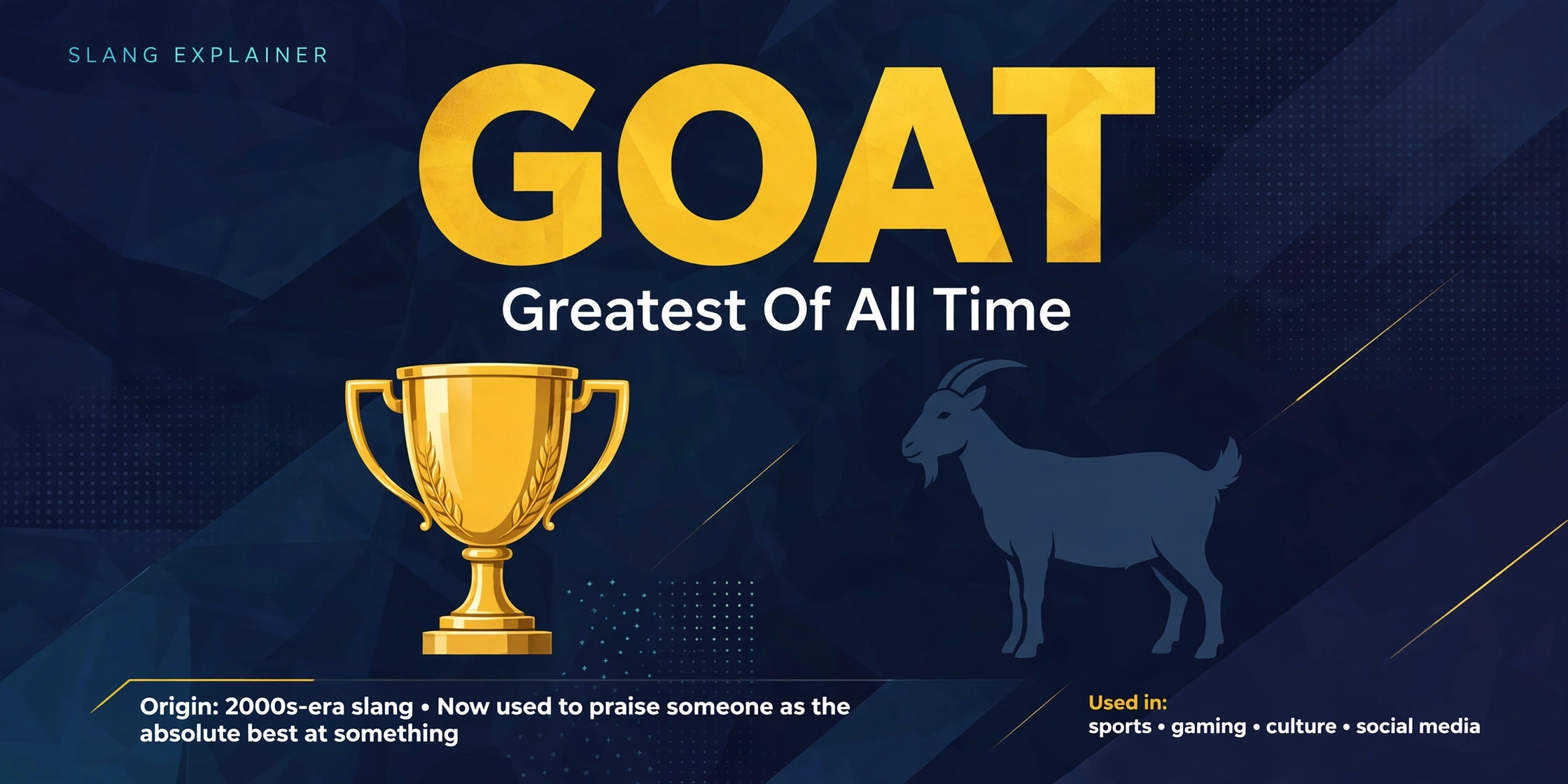 goat meaning slang – complete guide