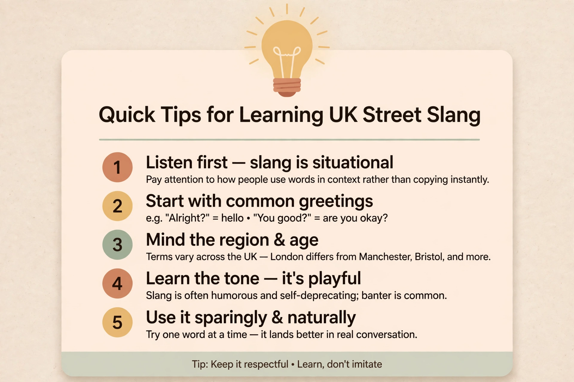 quick tips for using roadman slang correctly
