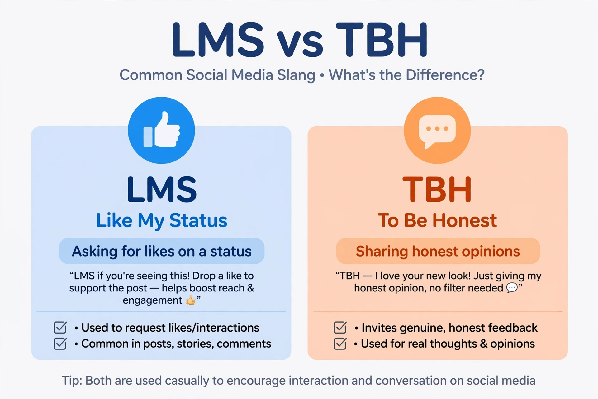 lms meaning text comparison
