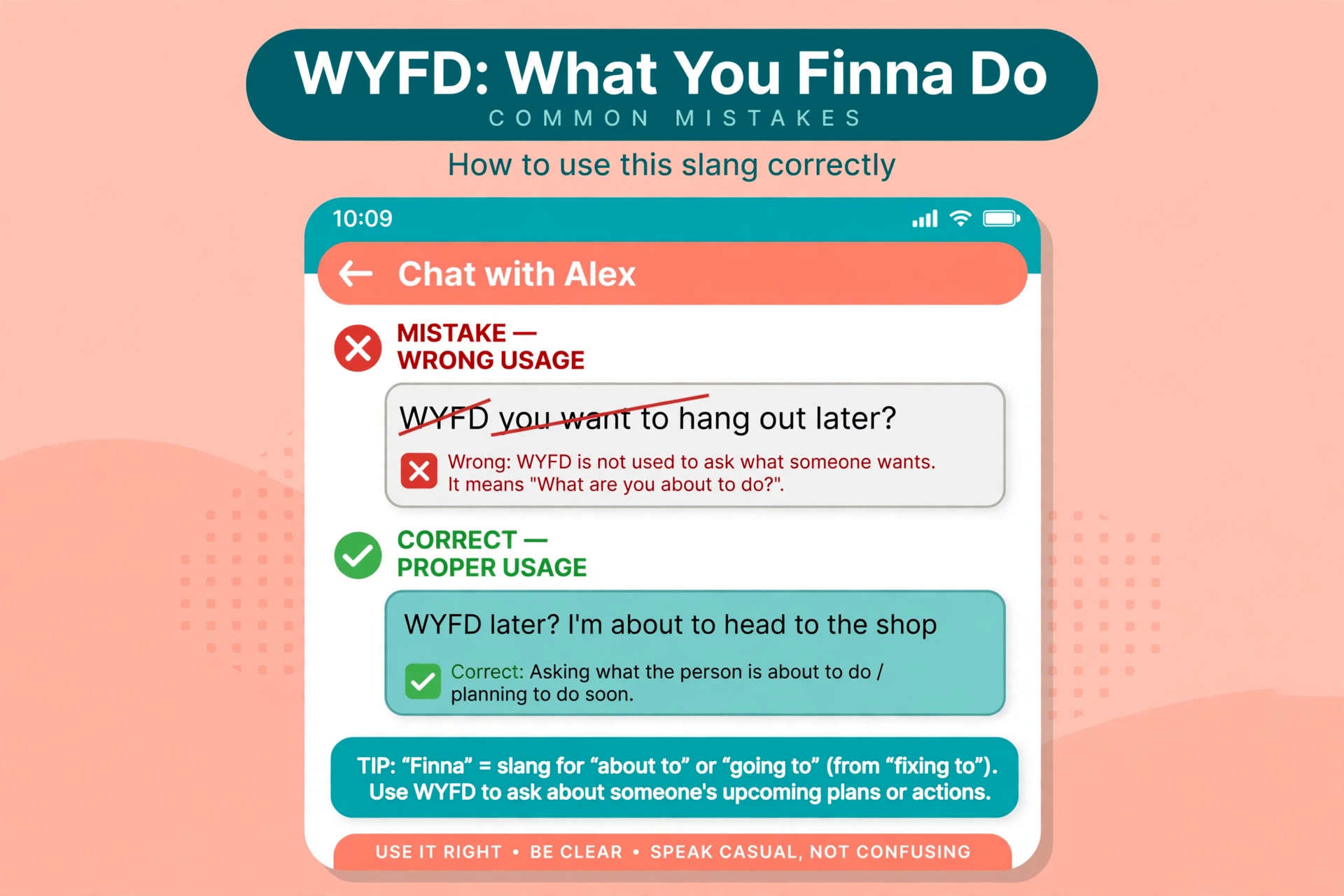 wyfd meaning mistakes to avoid