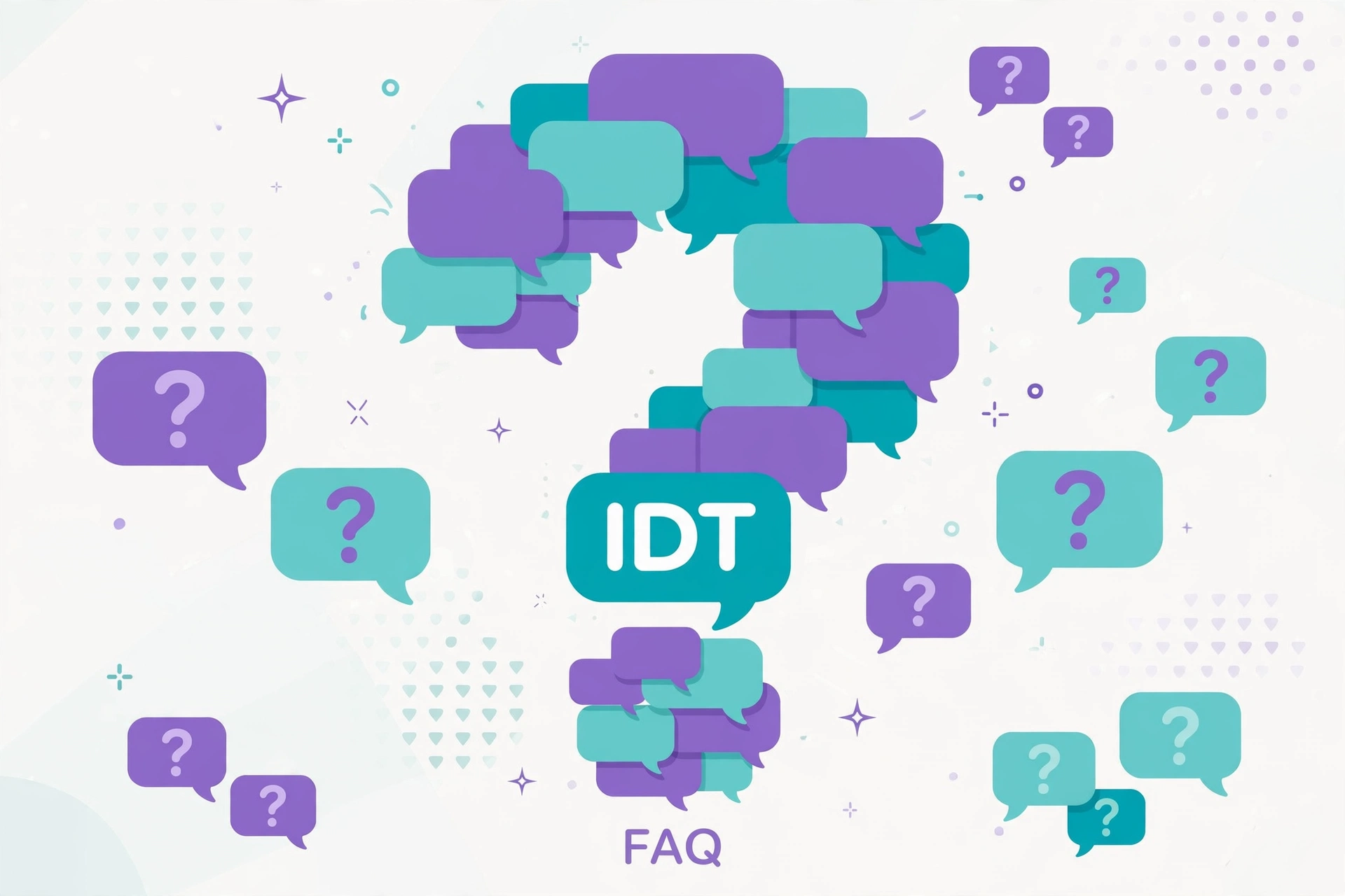 idt meaning in text faq