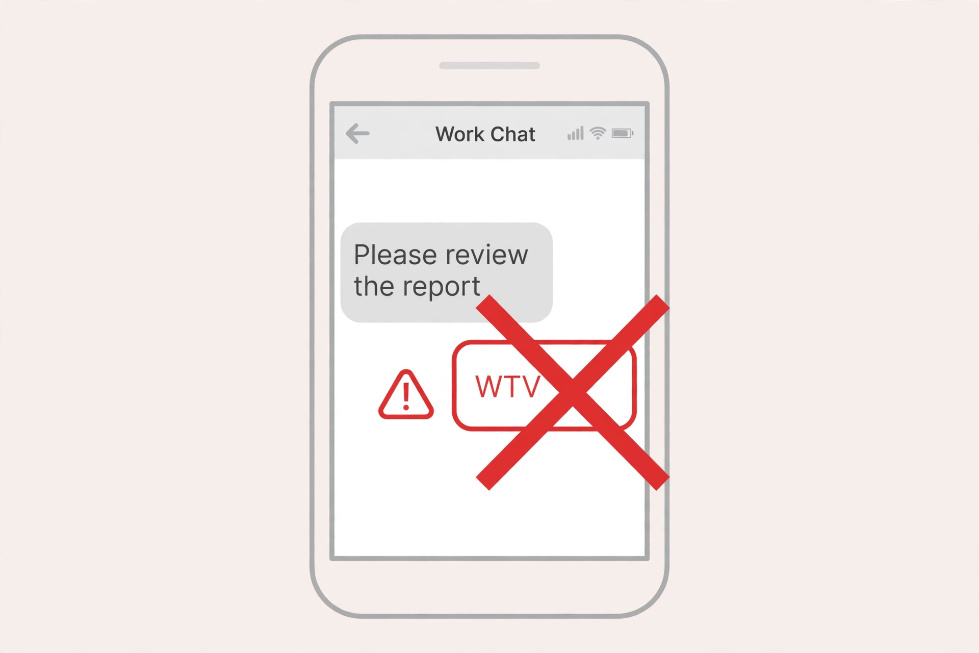 common mistakes when using wtv in text