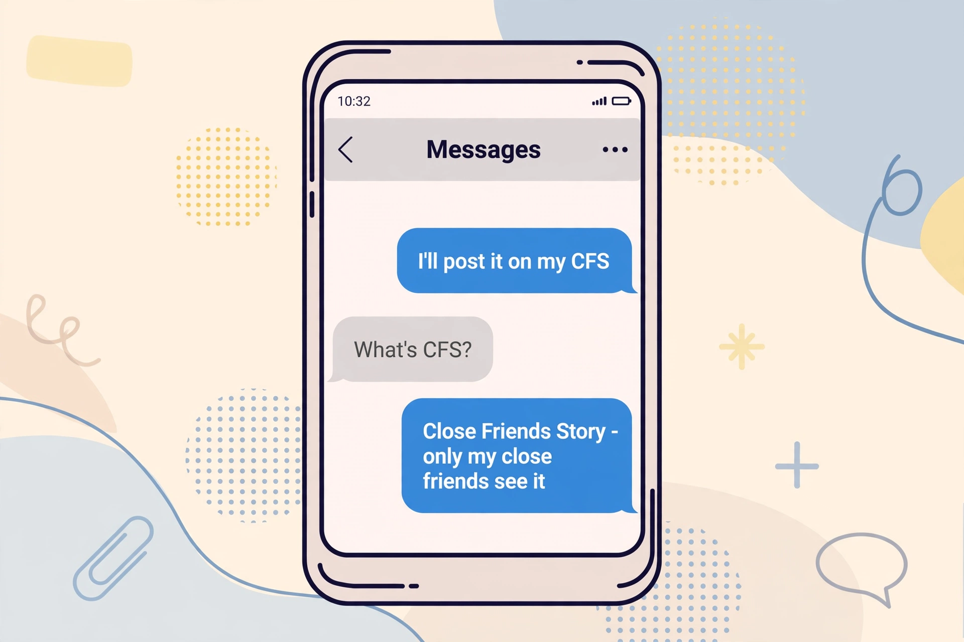 example chat using cfs