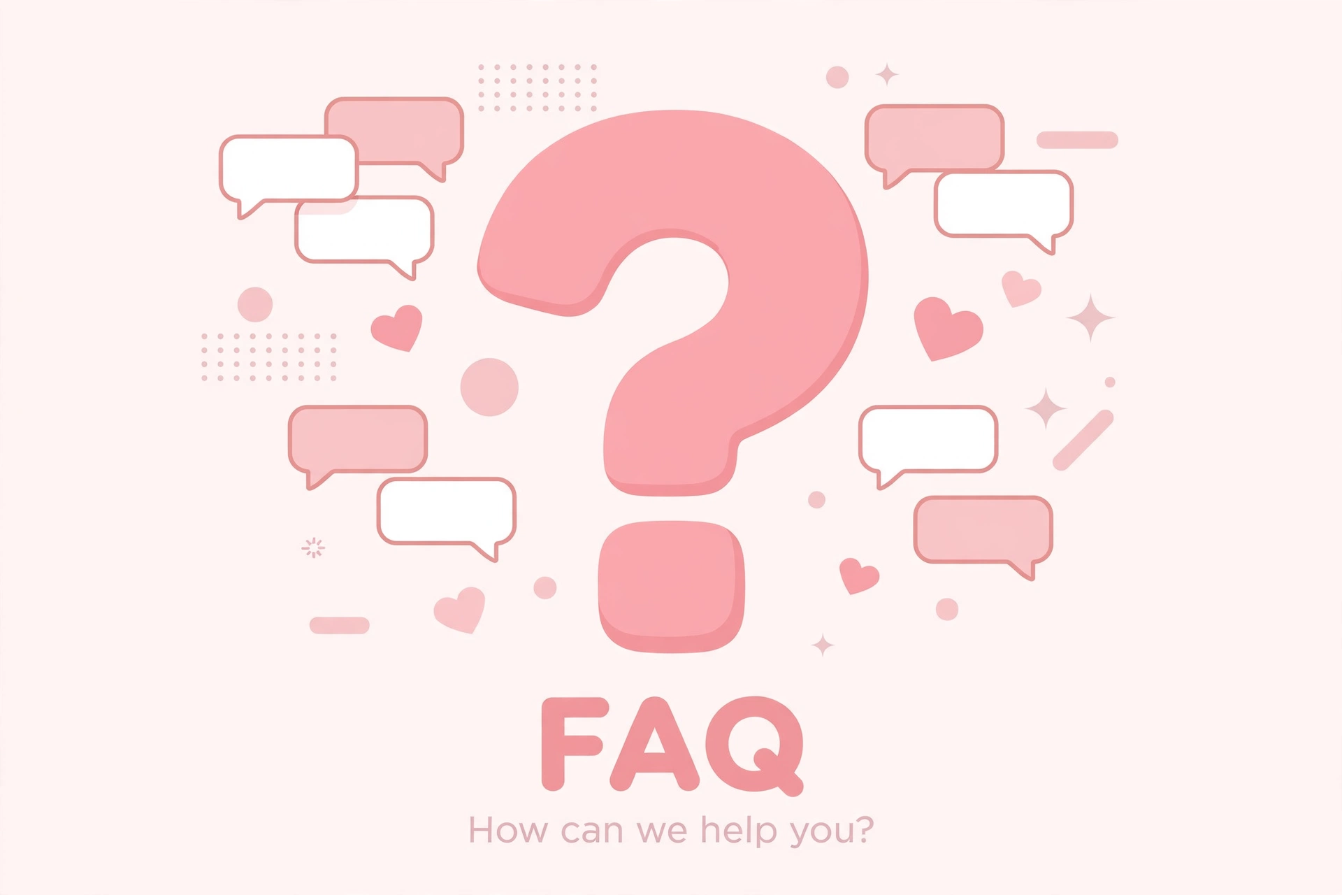 ILYSM FAQ concept