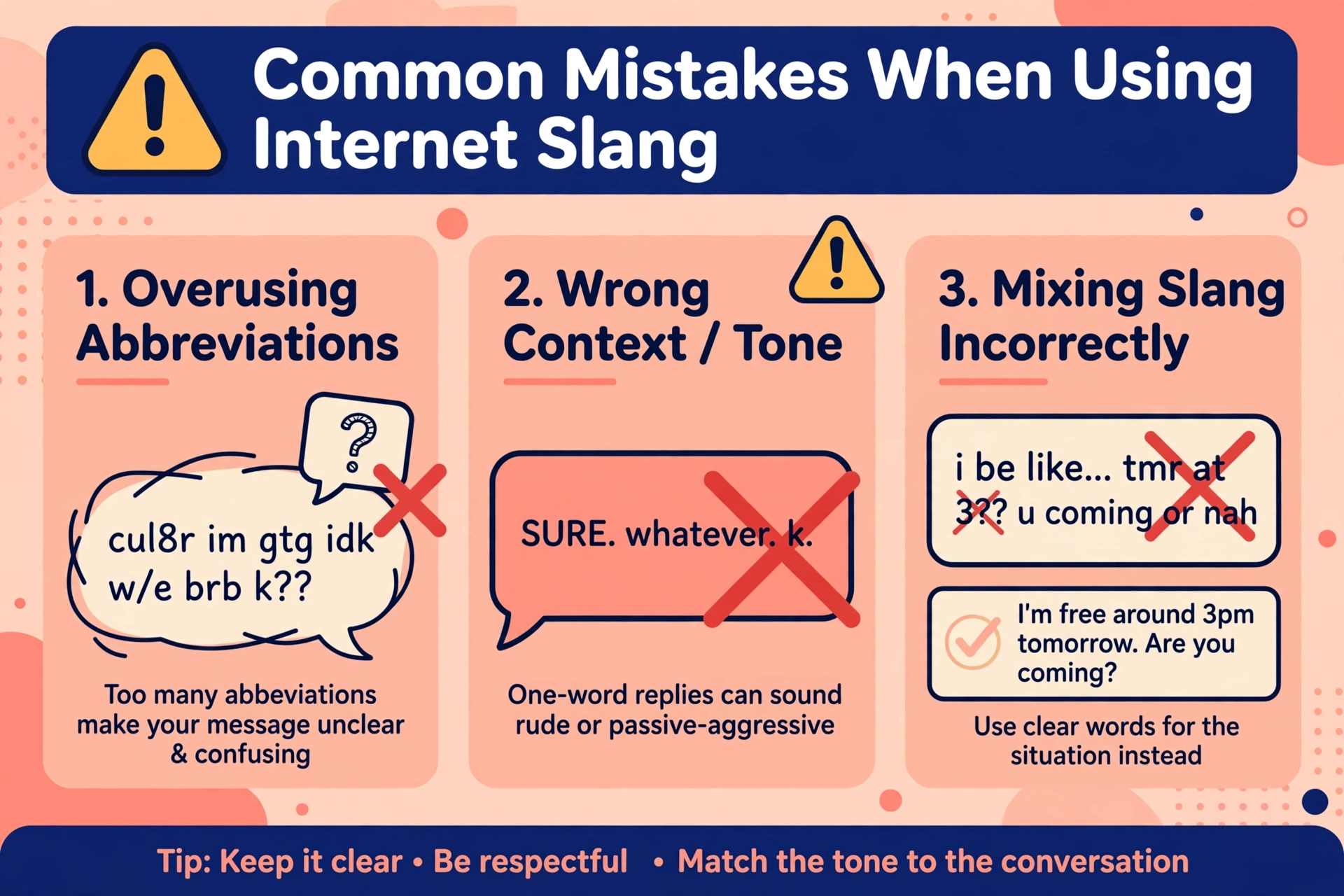 Common mistakes when using ASL