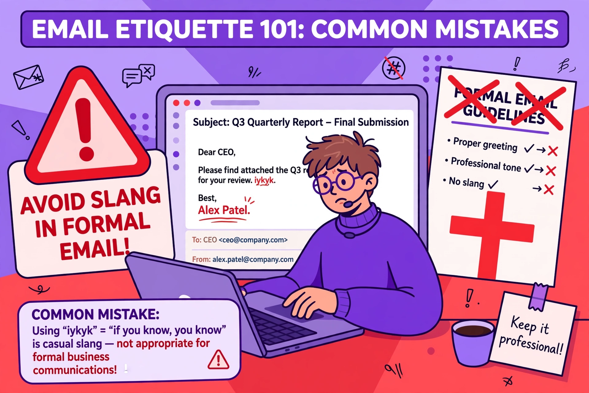 Common mistakes when using IYKYK