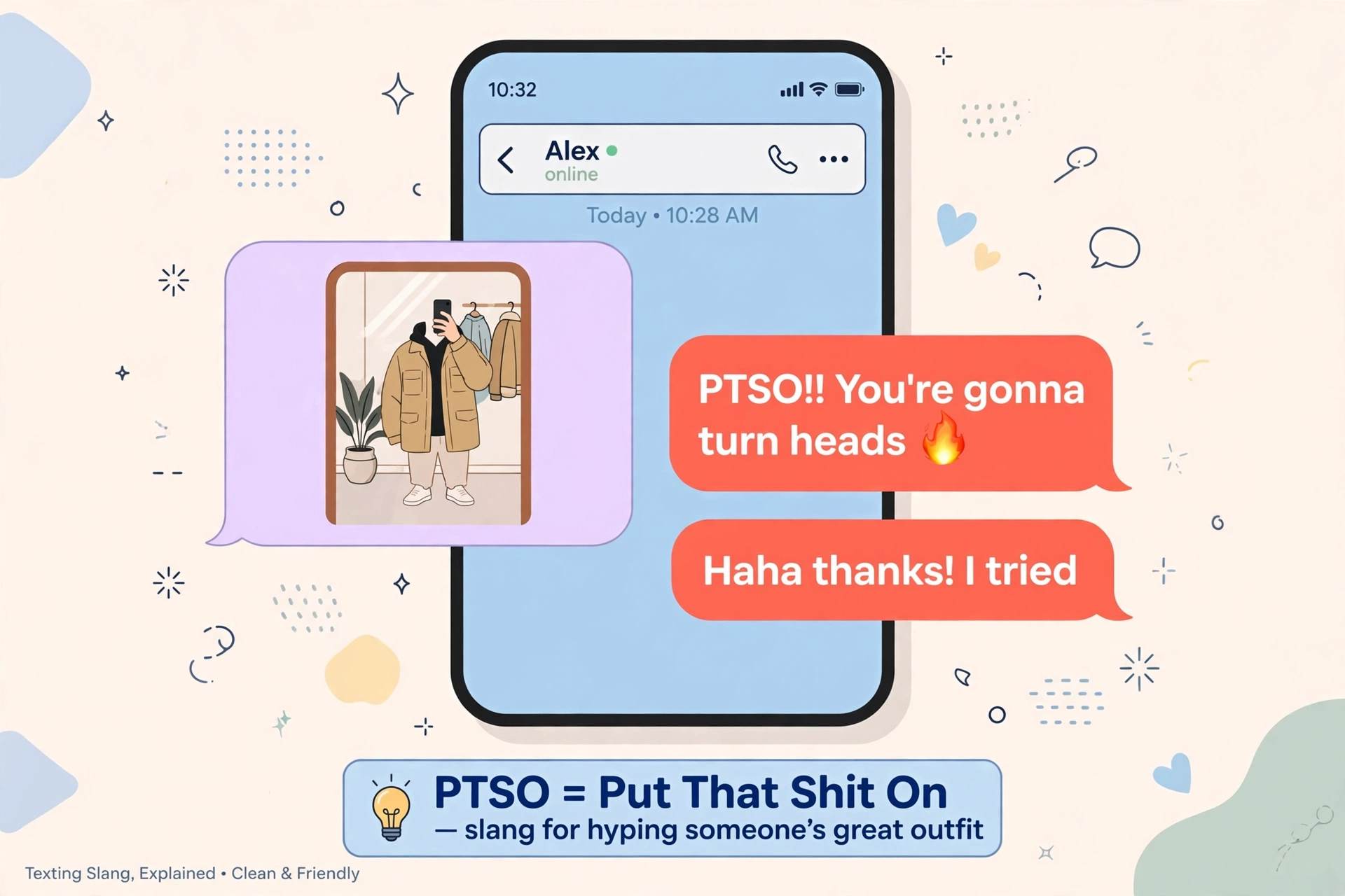 example chats using PTSO