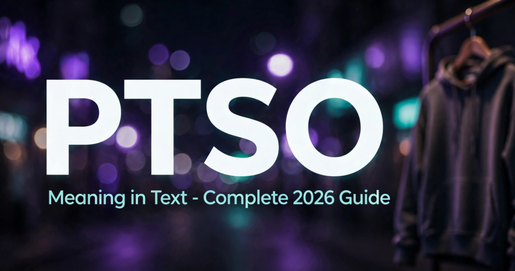 PTSO meaning in text – complete guide
