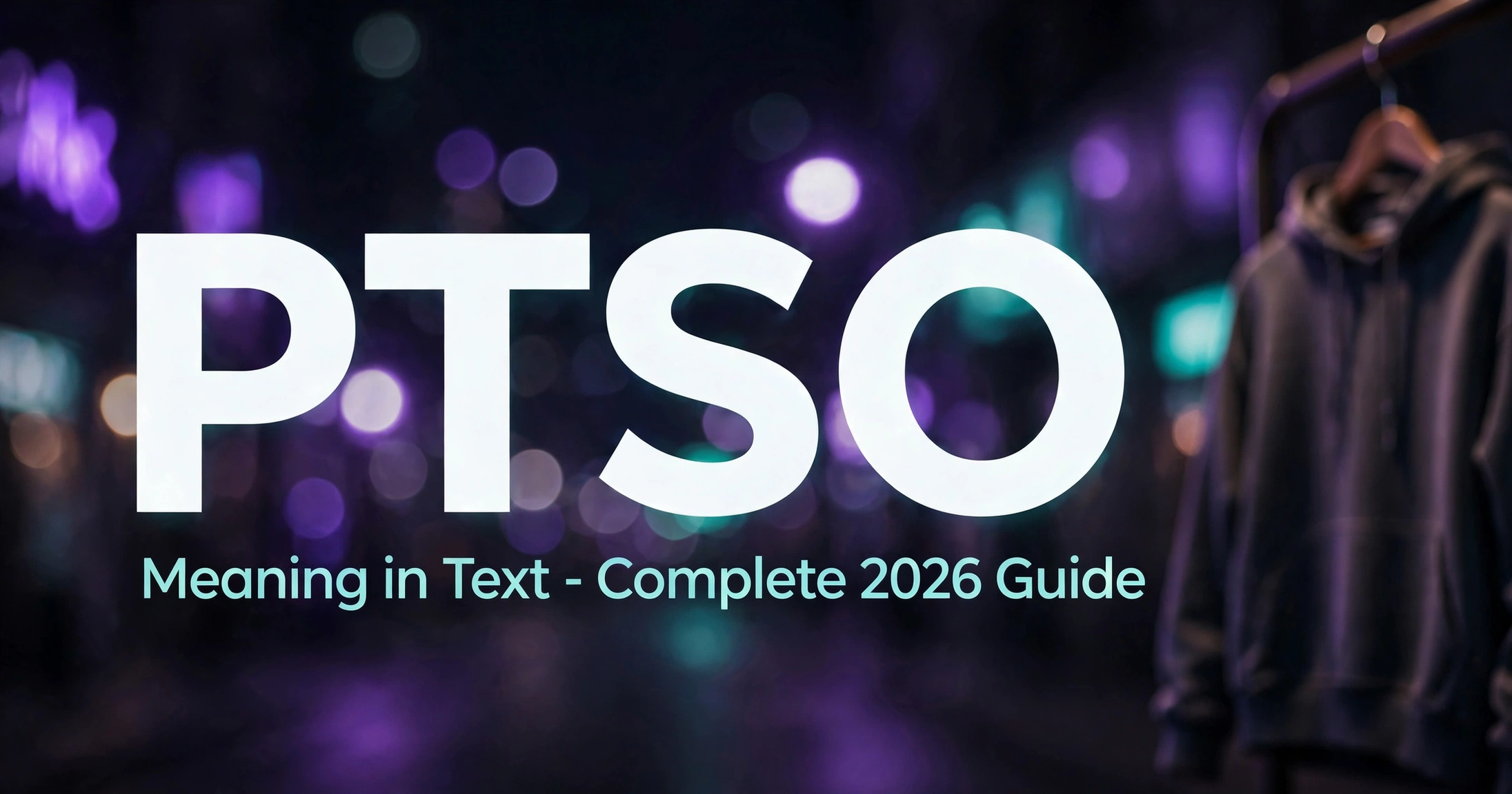 PTSO meaning in text – complete guide