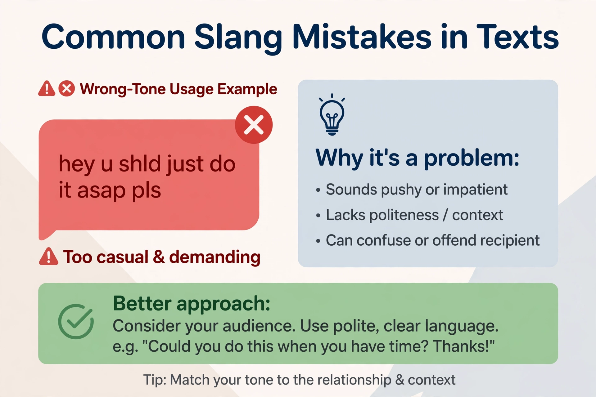 common mistakes when using ts pmo