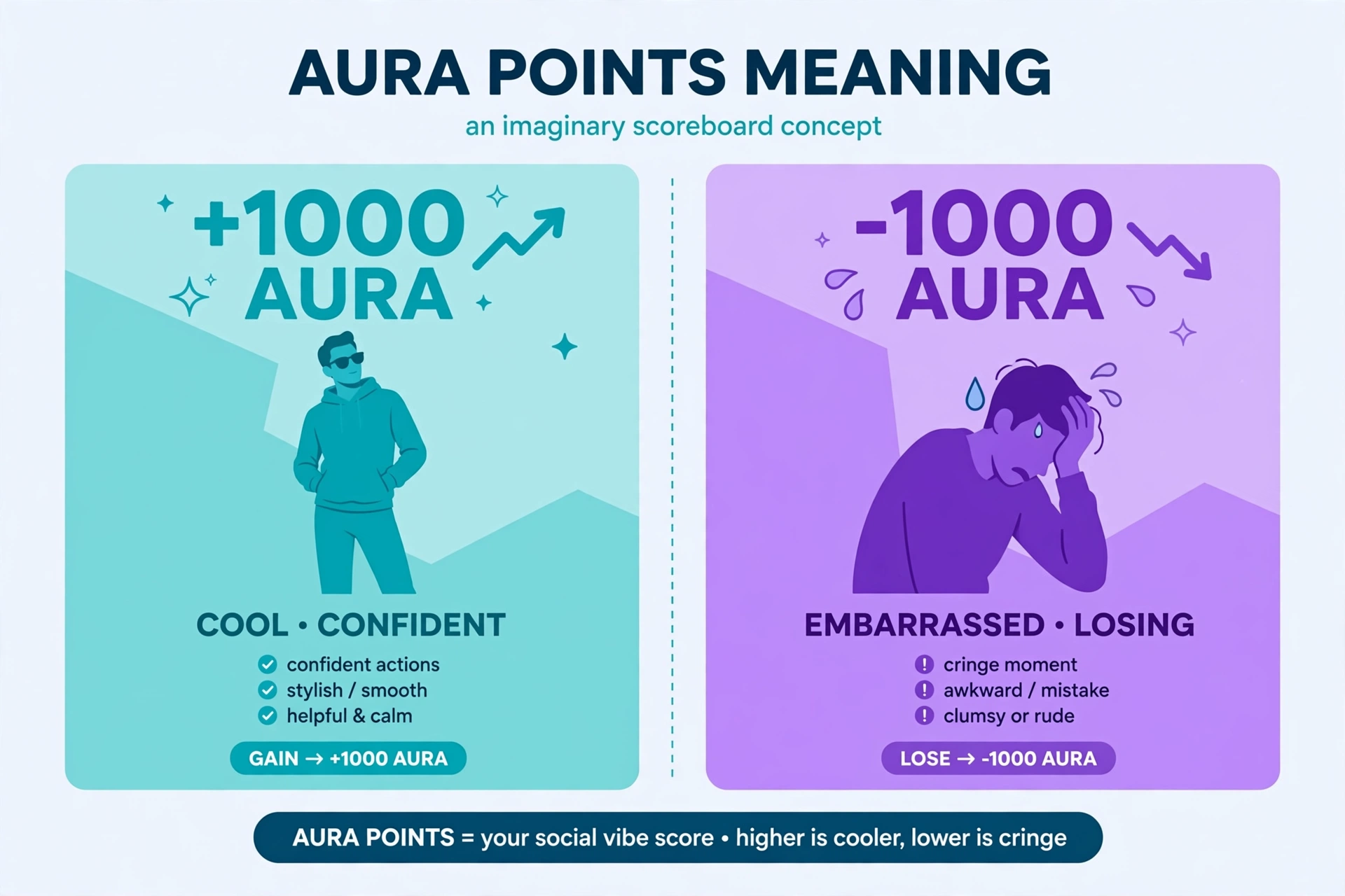 aura points meaning infographic