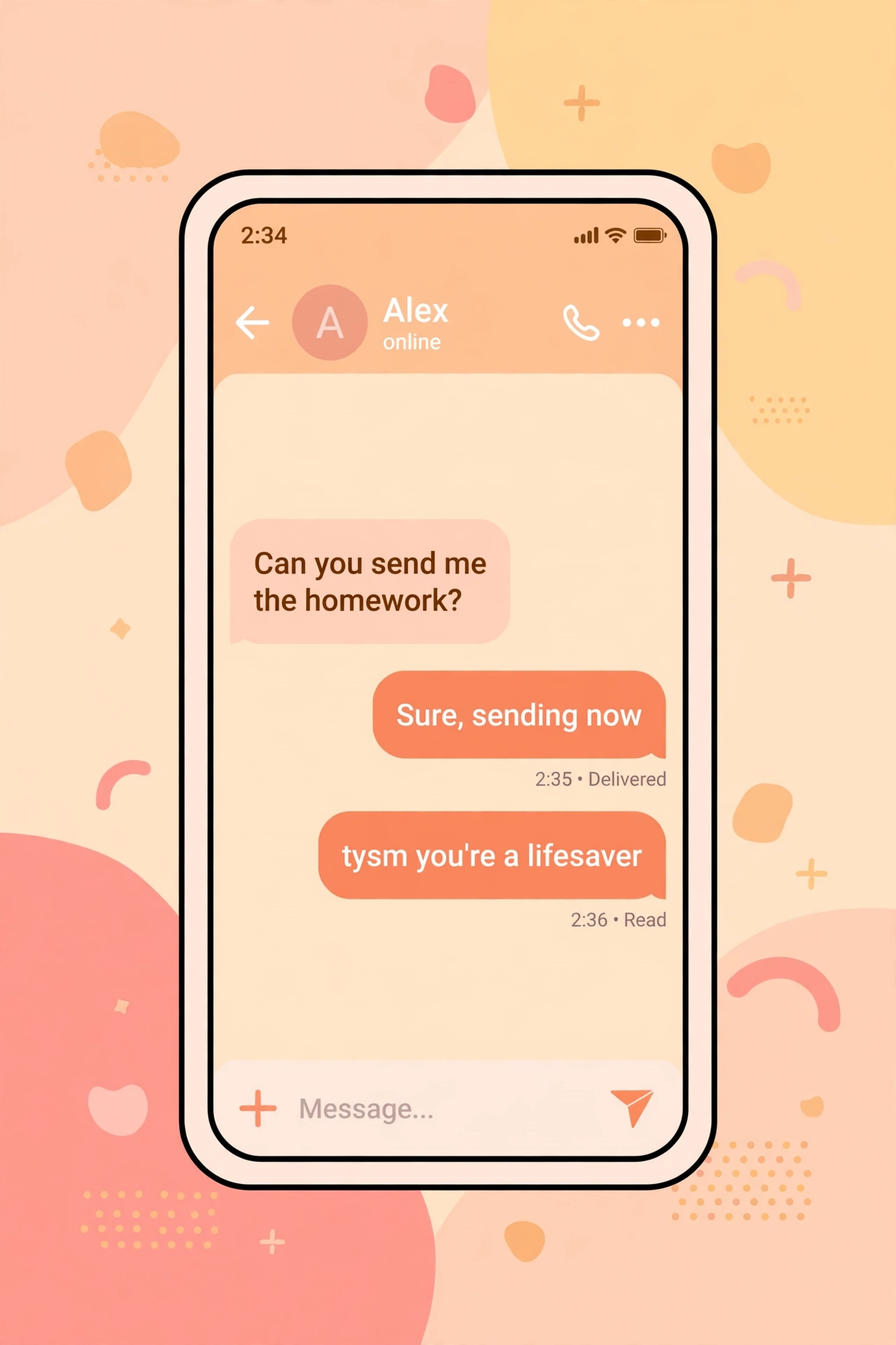 example chat using tysm