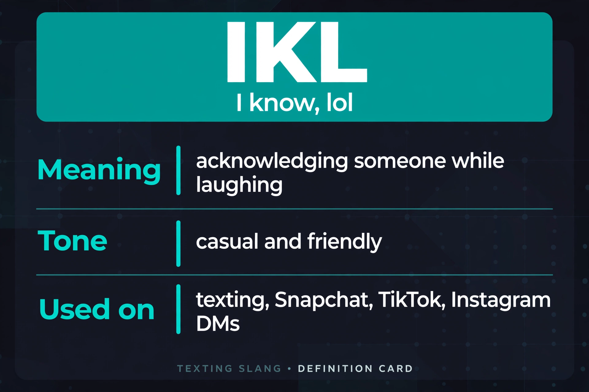 ikl meaning in text image 1