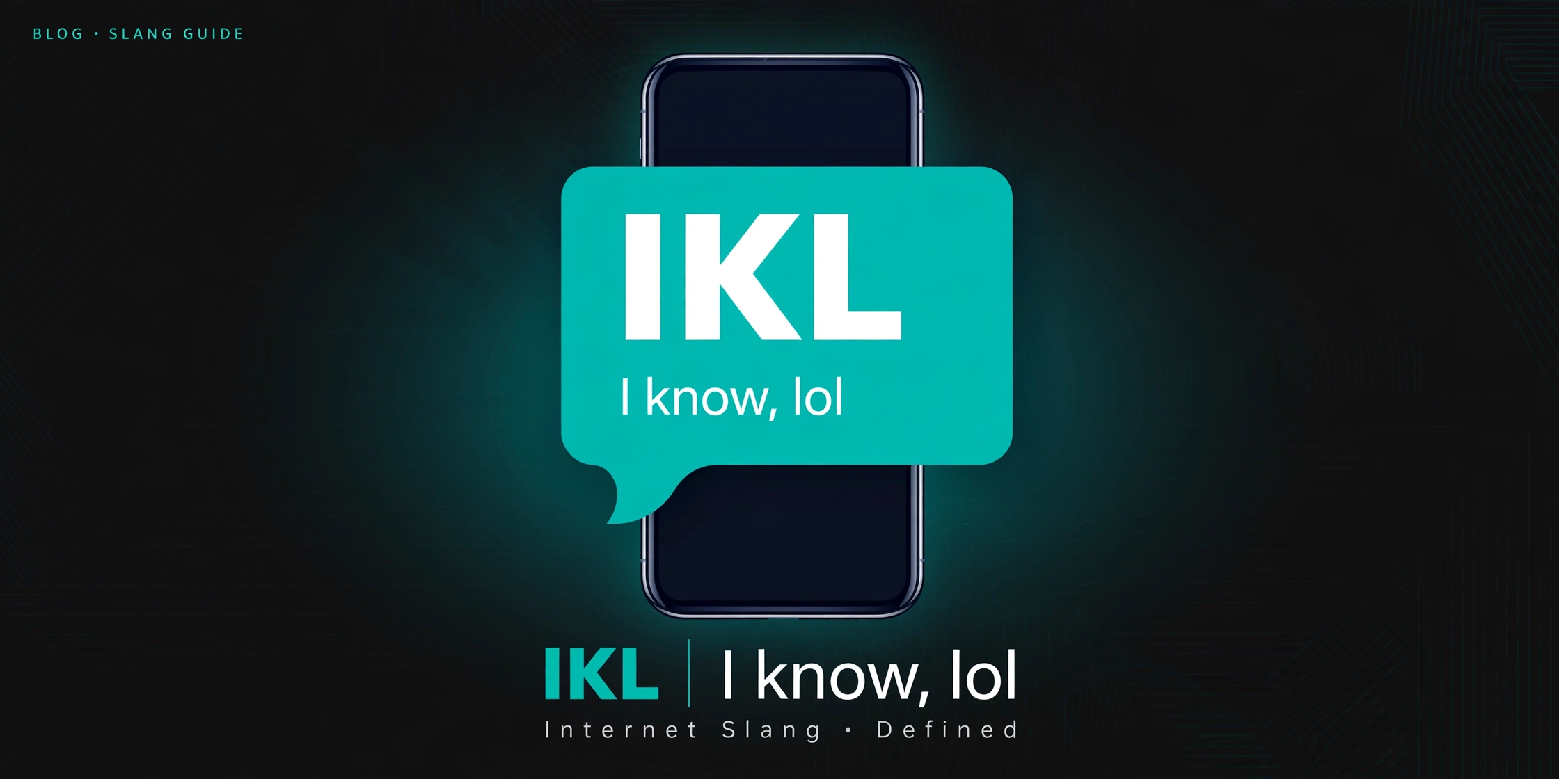 ikl meaning in text – complete guide