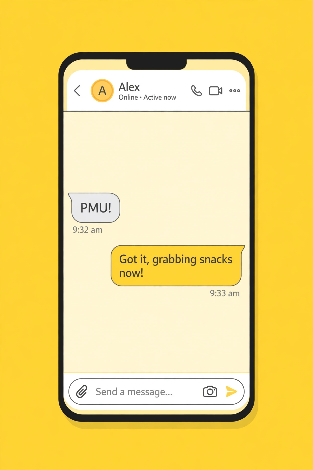 pmu meaning snapchat image 2
