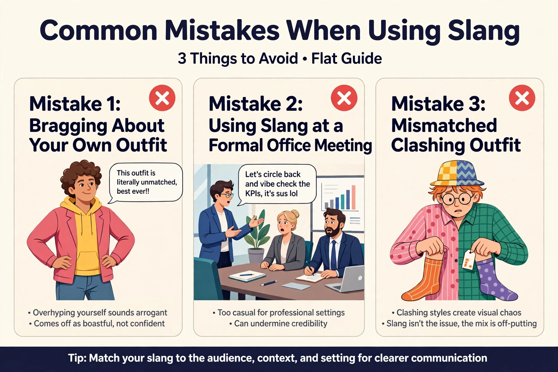 common drip slang mistakes to avoid