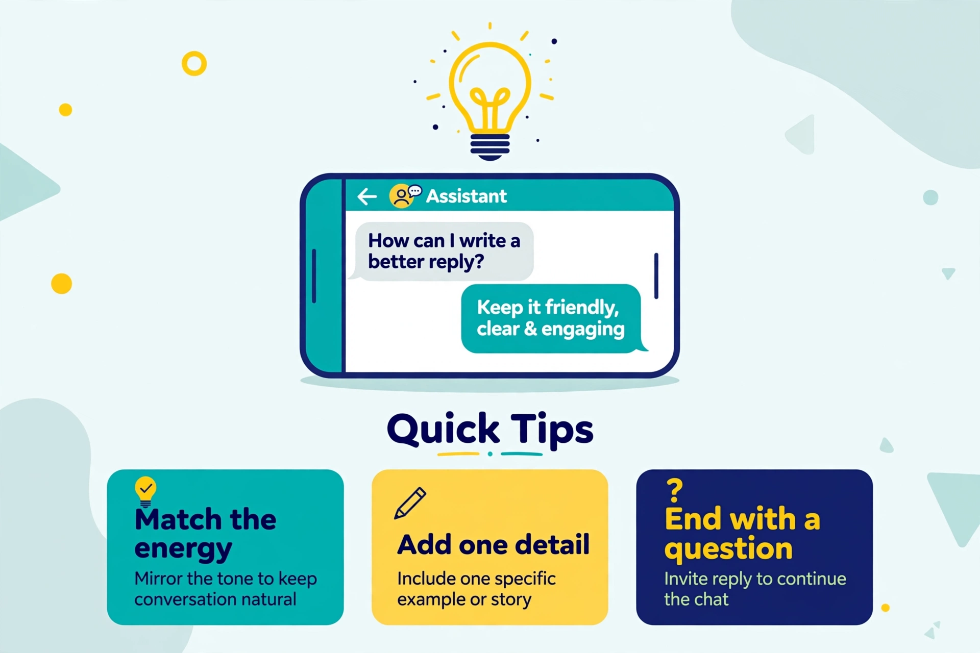 Quick tips for replying to sup