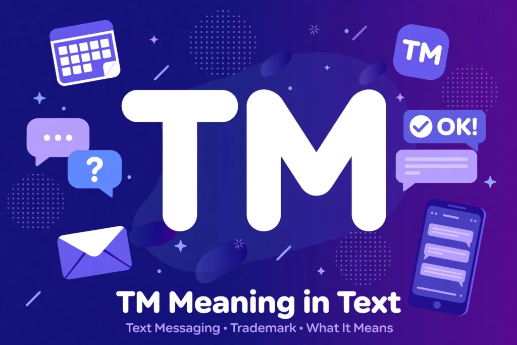 TM Meaning in Text – Complete 2026 Guide